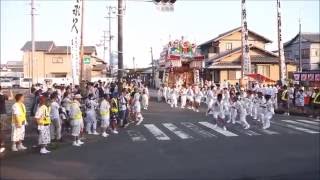 住吉神社祭典2016　中日　大浜 上組宮入り！