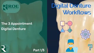 The 3 Appointment Digital Denture Webinar (part 1 of 5)
