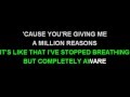 Lady Gaga Million Reasons Karaoke with backing vocals360p