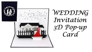 Wedding Invitation Card Ideas | How to Make a 3D Pop up card | Greeting Cards Latest Design