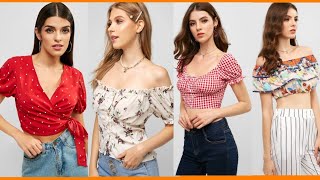 20💖Models Blusas de moda para mulheres/Blusas de moda MUJER