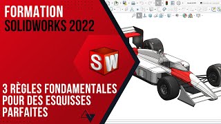 Tutoriel Solidworks : 3 Règles fondamentales pour des esquisses parfaites et stables dans Solidworks