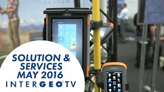 Solutions \u0026 Services - INTERGEO TV May 2016 Juniper Systems