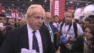 Boris Johnson at WorldSkills London 2011