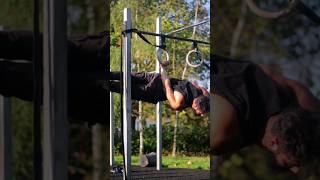 One Arm Back Lever Attempt #fitness #calisthenics #workout