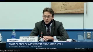 Board of State Canvassers certify Michigan's votes