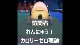 あつ森】訪問者れんにゅう！！カロリーゼロ理論を提唱