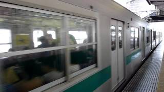 【HD】JR常磐線203系 柏駅発車