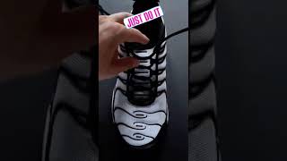 Nike Air Max Plus TN l Loose Lace l Shoelace Tutorial