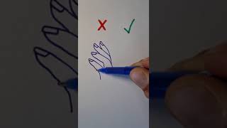 how to draw hand #condsty