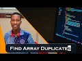 LeetCode 442: Find Array Duplicates SOLVED | Facebook Coding Interview Question