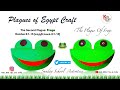 The Second Plague: Frogs 🐸 | Plagues of Egypt Craft |Sunday School  Activities| Easy Frog craft idea