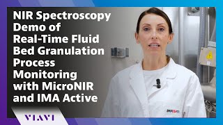 NIR Spectroscopy Demo of Real-Time Fluid Bed Granulation Process Monitoring with MicroNIR and IMA Ac