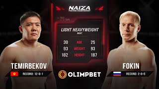 NAIZA 52: 🇰🇬 MANAS TEMIRBEKOV vs VLADISLAV FOKIN 🇷🇺