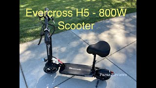 Evercross H5 800W Electric Scooter for Adults