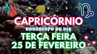 ♑ CAPRICÓRNIO, CUIDADO 💔 VAI ACONTECER NESTA TERÇA FEIRA 25 DE FEVEREIRO DE 2025!