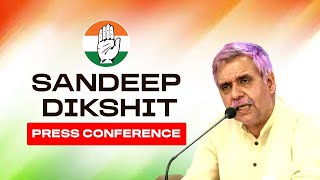 LIVE : Congress Leader Sandeep Dikshit Addresses Press Conference | AAP | Delhi Election 2025