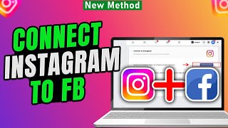 How To Connect Instagram To Facebook in PC 2024 | How to Link your Instagram and Facebook Profile