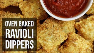 Baked Ravioli Dippers | Easy Finger Food Recipe by Forkly