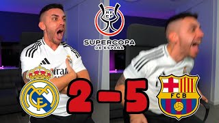 DjMaRiiO REACCIONA AL REAL MADRID 2-5 BARCELONA | FINAL SUPER COPA DE ESPAÑA