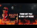 blaze one ou pap konpran mwen ft barbie bella lyrics video by renaldo_design