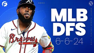 MLB DFS Picks & Strategy for DraftKings & FanDuel (6/6/24)