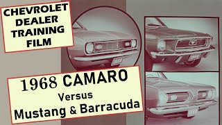 1968 Camaro Outlasts the Mustang and Barracuda – Chevrolet Dealer Training Film