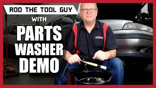 Product Demo of the ARES Tool (70922/68001) Portable Parts Washer!!