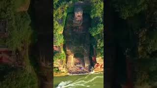 THE LESHAN GIANT BUDDHA IN CHINA #china #buddha