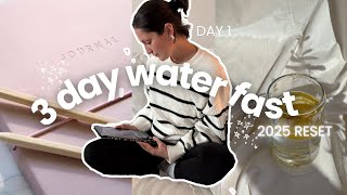 Day 1 Water Fast: Starting My 3-Day Reset – Clarity on my purpose