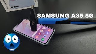 Samsung A35 5G Screen Scratch \u0026 Gorilla Glass Victus+ Durability Test 🔨🛠️