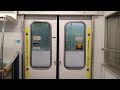 東京メトロ16000系後期車ドア開閉