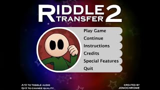 Riddle Transfer, and Riddle Transfer 2: Developer Commentaries (All Riddle Transfer Commentaries)
