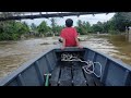 Langsung tes perahu mancing menggunakan mesin ketinting PRO QUIP 8HP