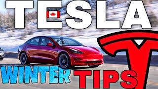 7 Tesla Winter Tips I WISH I Knew Before My First Winter with a Tesla in Extreme Cold Weather ❄️ 🇨🇦