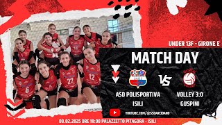 UNDER 13F - GIRONE E- ASD POLISPORTIVA ISILI vs VOLLEY 3.0 GUSPINI