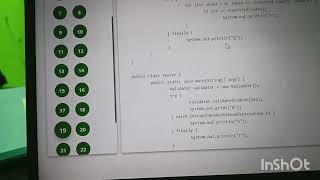Self Assessment -Programming using Java Infosys Springboard