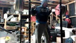 SQ 240kg x 10 x 3 ::: Smolov base meso cycle W2D4 ::: Road to 280kg squat.