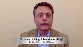 CLERightNow.com Course Intro 16 Problem Solving & Decision Making