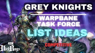 Grey Knights Warpbane Task Force List Ideas | Pariah Nexus Competitive | Warhammer 40k Battle Report