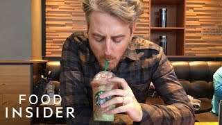 Starbucks Secret Menu: Butterbeer Frappuccino & Dragon Frappuccino | Fast Food Secret Menus