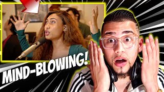 SHE BLEW MY MIND!! Novia Bachmid - This Mountain REACTION (Faouzia Cover) Live Session