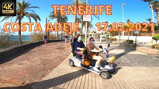 TENERIFE - AMAZING COSTA ADEJE WALK  24 °C 🌞- 17.02.2021