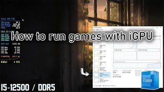 2 Ways To Play A Game With iGPU (The Integrated Graphics Card) in Windows 10