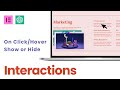 Elementor Show/Hide Sections or Images on Hover or Click with ChatGPT (No Plugin Needed)