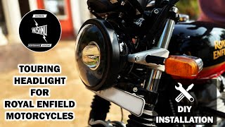 VAISHNU Touring Headlights for Royal Enfield Motorcycles | Installation Video | Step by Step |