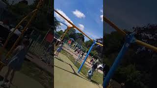 On the swing with alyssa