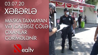 Maska taxmayan və icazəsiz çölə çıxanlar cərimələnir