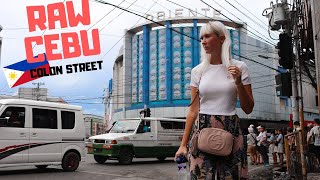 The REAL Cebu?! Foreigners EXPLORE Colon Street and Carbon Market, Philippines!