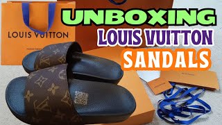 LOUIS VUITTON SANDALS LET'S UNBOX